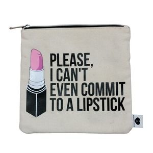 Breakups to Makeup Commit Zipper Pouch